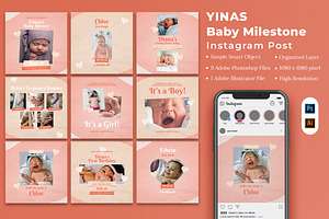 Yinas - Baby Milestones Instagram Po