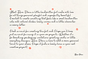Rona Plans Font, a Script Font by DearLailaStudio (Thumbnail 3 of 8)