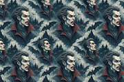 Seamless Pattern Set Gothic Classics, a Pattern Graphic by Designs by Helen Trupak (Thumbnail 8 of 8)