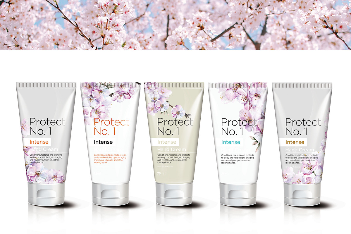 Cherry Blossom Watercolor, a Decorative Illustration by Olga Koelsch (Photo 7 of 9)