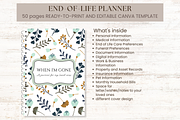 End-of-Life Planner, a Templates & Theme by G DigiShop (Thumbnail 1 of 3)