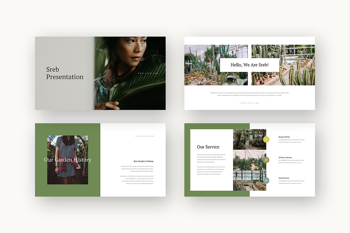 Sreb : Garden Service Keynote, a Presentation Template by Punkl Camp (Photo 2 of 16)