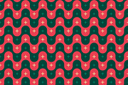 Christmas Wave Seamless Pattern, a Pattern Graphic by Elena Pimukova (Thumbnail 3 of 4)