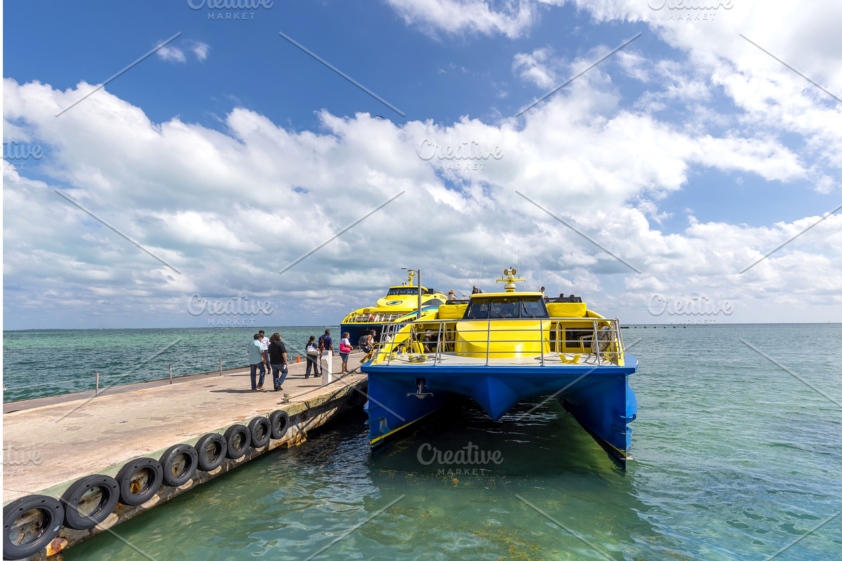 High-speed Ultramar ferry at the, a Cars & Vehicle 3D Model by Web Engine Design