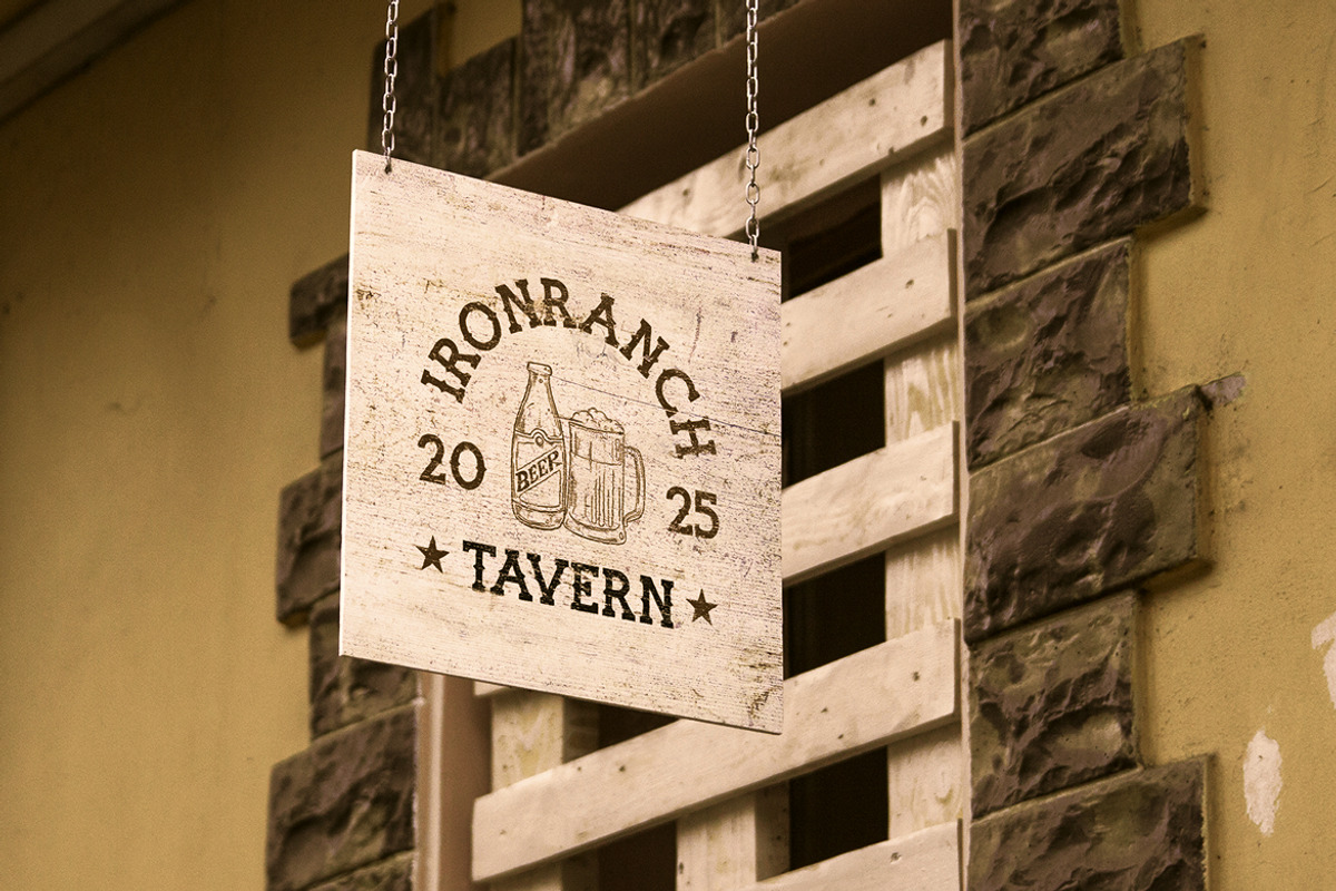Gravebone Western Style Font, a Sans Serif Font by Vadovastd (Photo 7 of 7)