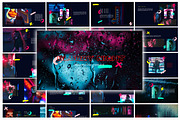 Blurry Night - Gradient Powerpoint, a Presentation Template by Putra Khan (Thumbnail 1 of 12)