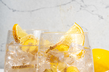Ginger lemon lemonade, a Food & Drink Photo by Rimma