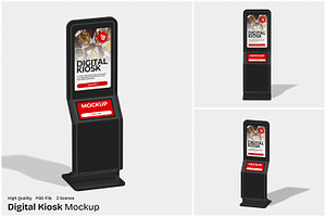 Digital Kiosk Mockup