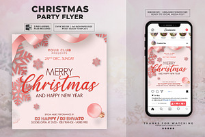 Christmas Party Flyer, a Flyer Template by DesignDevisers