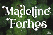 Madeline Forhes - Display Serif, a Serif Font by LuhopCreative (Thumbnail 1 of 16)