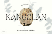 Kangelan, a Serif Font by Muflieart (Thumbnail 1 of 9)