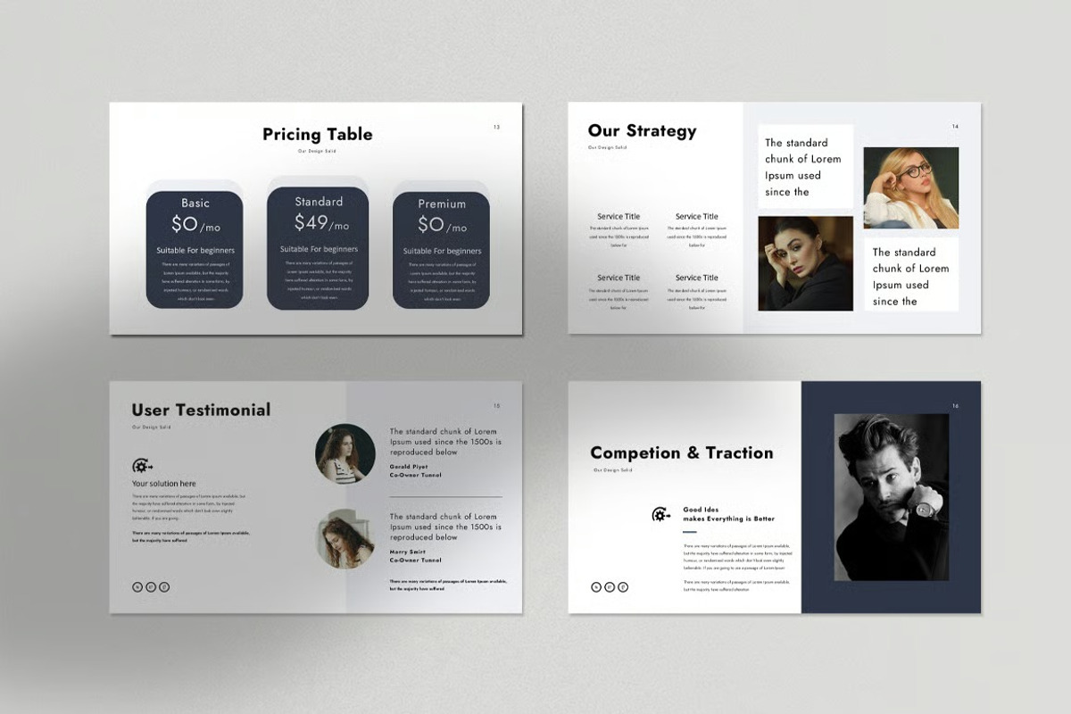 Pitch Deck Keynote Presentation, a Presentation Template by Fit-tee (Photo 7 of 9)