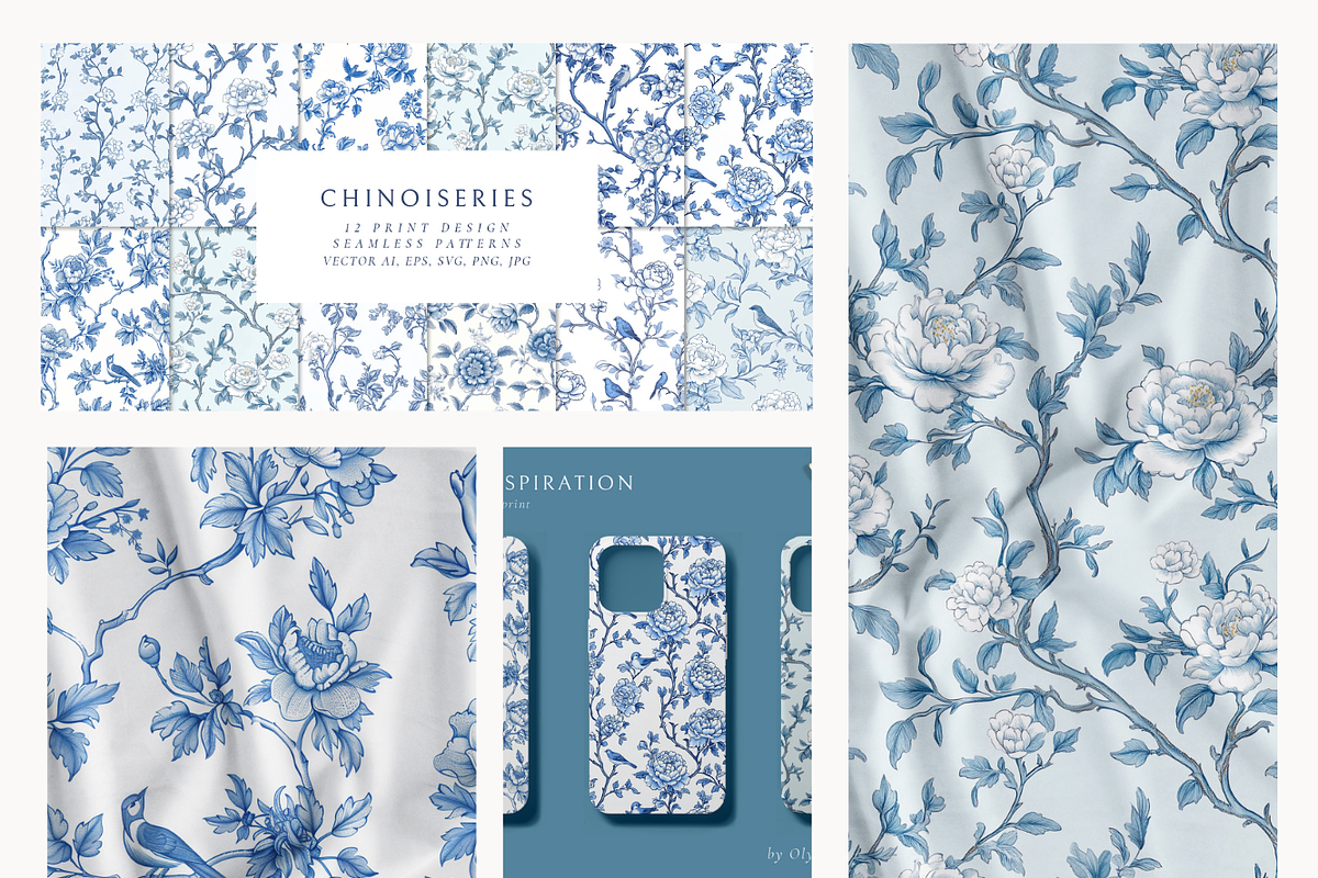 700+ Seamless Patterns Bundle, a Pattern Graphic by Olya Creative (Photo 33 of 56)