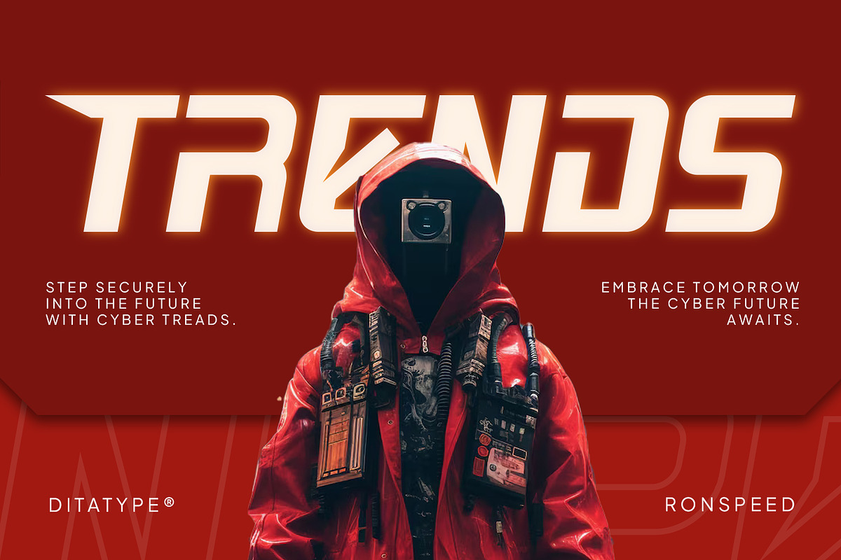 Ronspeed, a Symbol Font by Ditatype (Photo 7 of 17)