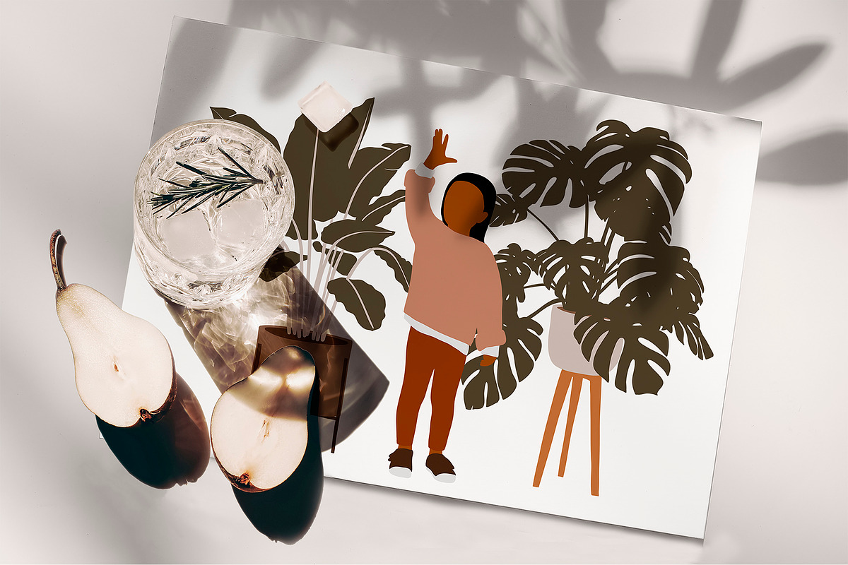 Abstract Kids Collection, a Person Illustration by ApetekMarket (Photo 6 of 9)