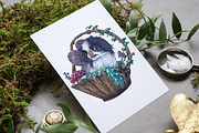 Watercolor and Gouache Dog Fairies, an Illustration by MariaOrtegaDigitals (Thumbnail 7 of 7)
