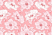 Set Designs With Hibiscus, an Illustration by Vector beauty (Thumbnail 4 of 5)