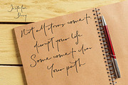 Instalove Diary, a Script Font by AMINMARIO (Thumbnail 5 of 11)