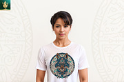 Mandala V1 | Tribal Wolf Art, an Animal Illustration by pixaroma (Thumbnail 8 of 10)