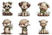 St. Patrick’s Day Animal Bundle Clip, an Illustration by Designworld (Thumbnail 6 of 7)