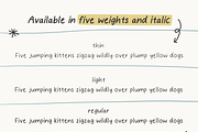 Noted Handwritten Font Bundle, a Sans Serif Font by KDigitalStudio (Thumbnail 2 of 8)
