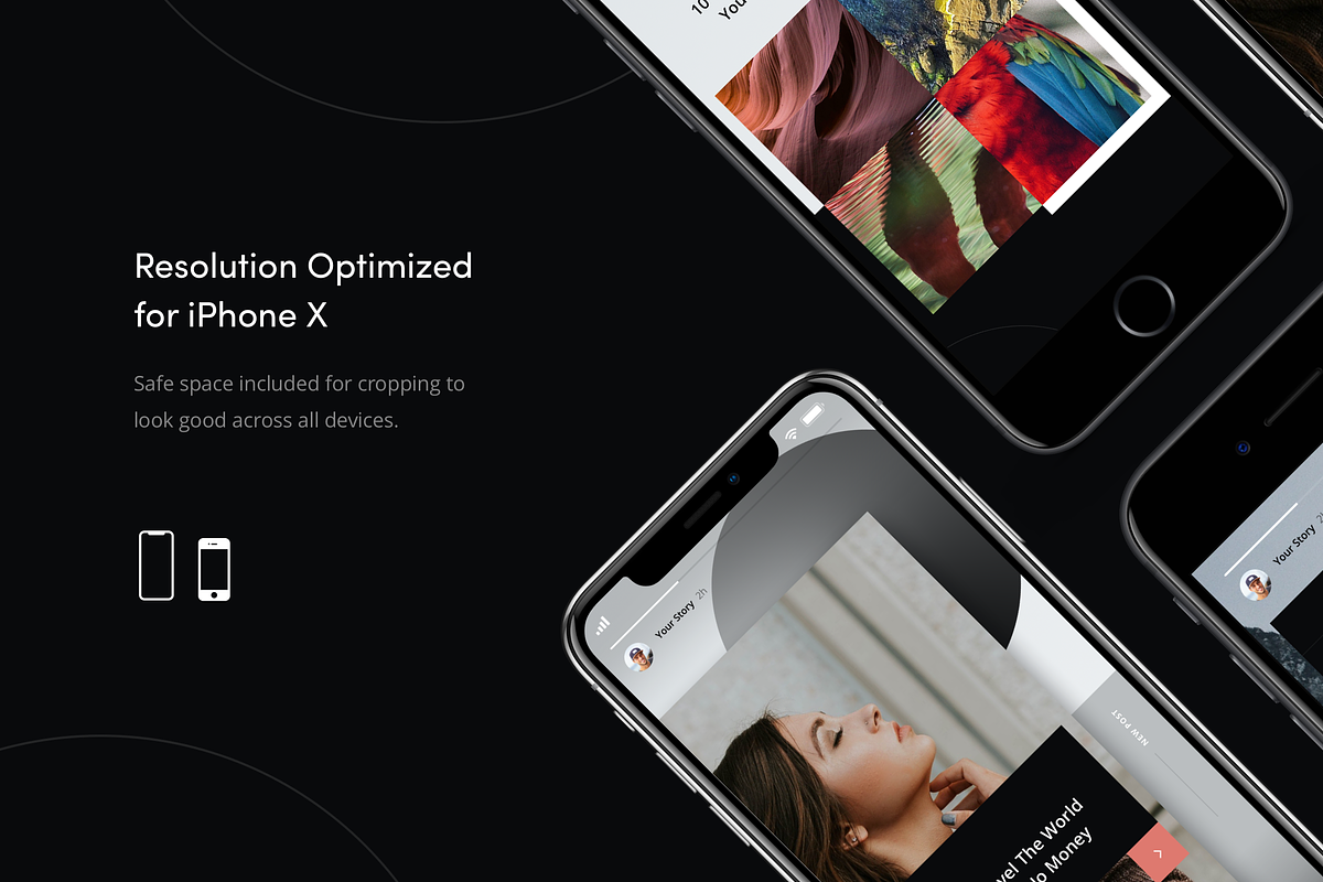 10 Instagram Stories Templates, a Social Media Template by Petr Knoll (Photo 4 of 7)