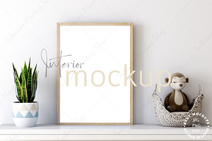 Frame mockup-kids, a Resume Template by Mockup Shop