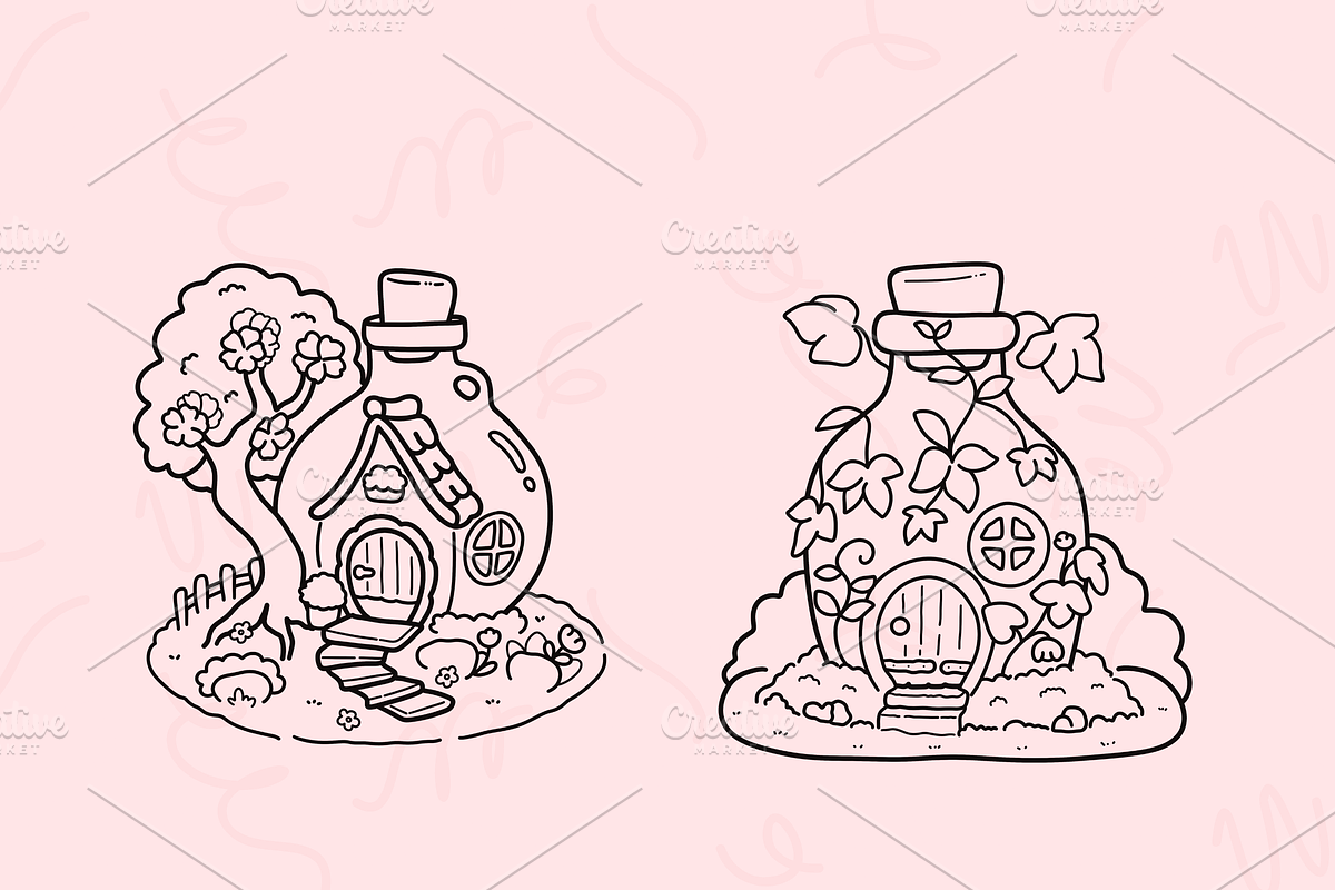 Bold & Easy Coloring Book Bundle, an Empty State Illustration by Neon Studio (Photo 4 of 32)