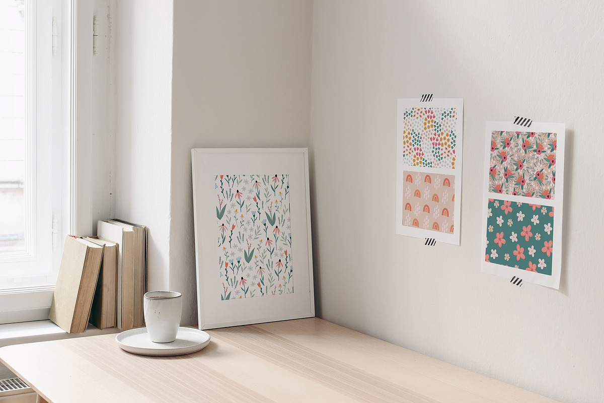Floral & abstract spring set, an Animal Illustration by Tabita's shop (Photo 15 of 16)