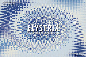 Elystrix Wave Gradient Background
