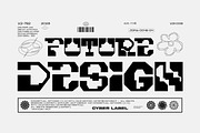 Knock Tonic - Geometric Space Font, a Sans Serif Font by Imoodev (Thumbnail 4 of 5)