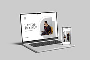 Laptop and Phone Mockup, an iPhone Mockup by Amigos__46 (Thumbnail 4 of 10)