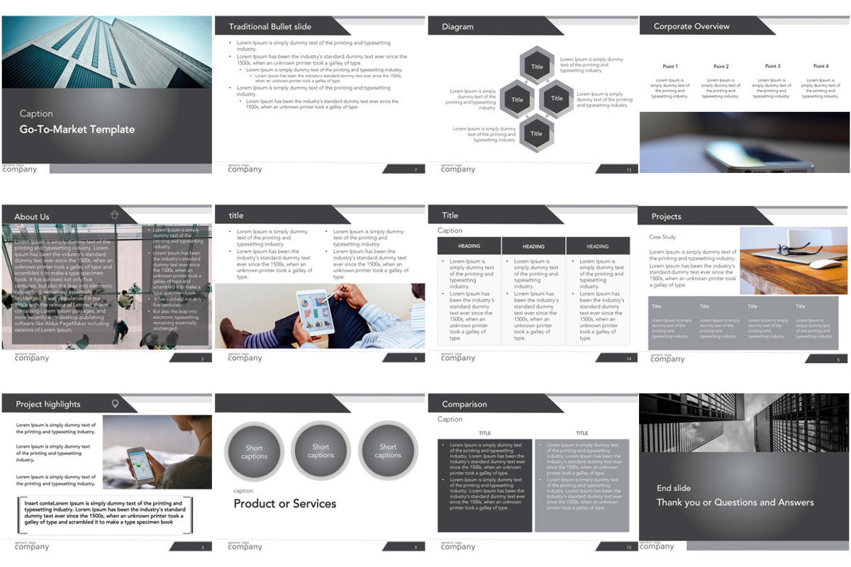 Go-To-Market Template, a Presentation Template by Iconography - Pitch Deck (Photo 2 of 5)