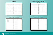 Undated Digital Planner Ipad, an App Template by Traveling Designer (Thumbnail 3 of 4)