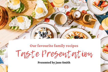 Food Webinar, Course, Presentation
