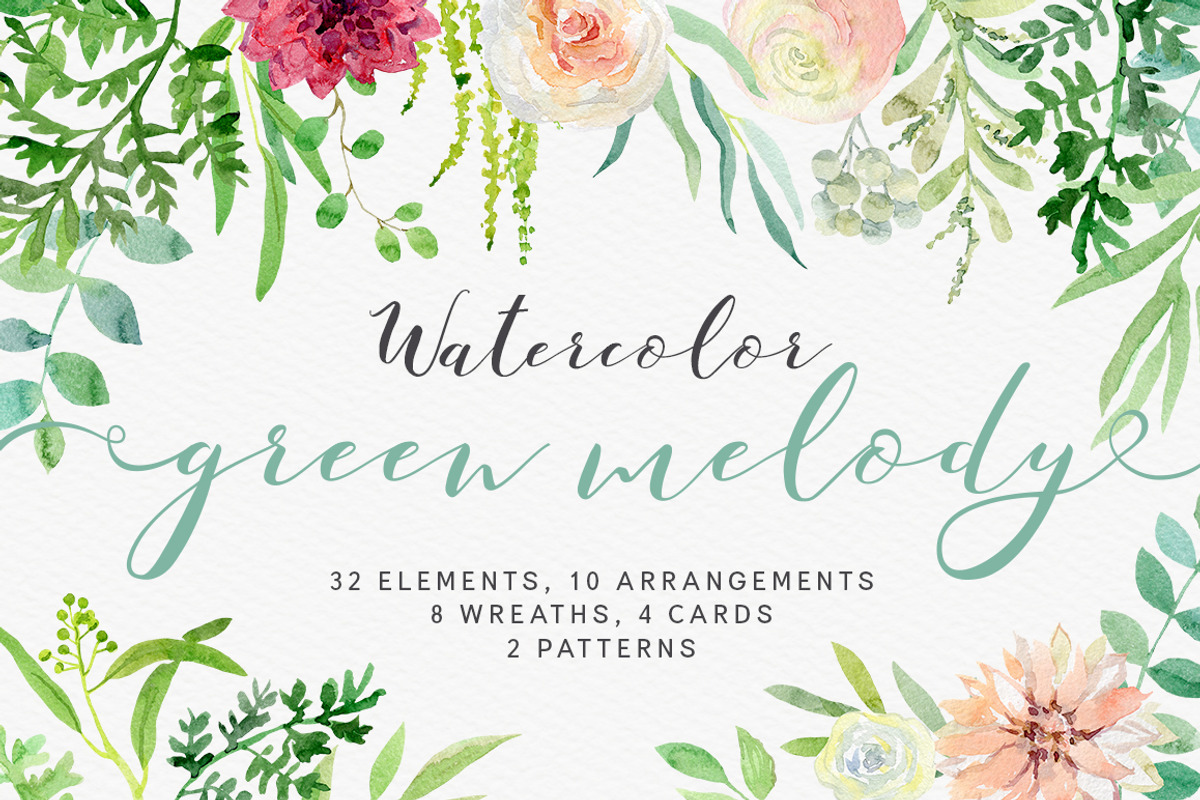 Green melody, an Illustration by OJardin (Photo 1 of 6)