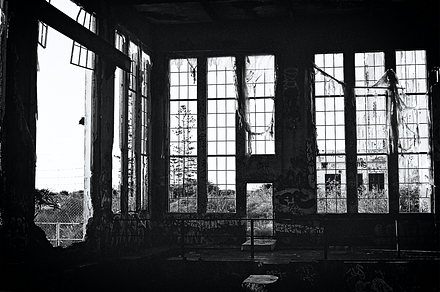 Film Photo - Old Industrial Building