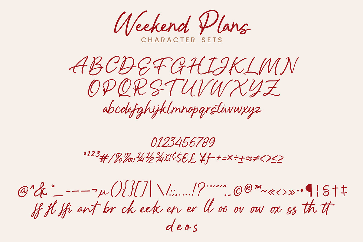 Weekend Plans - Monoline Script, a Script Font by Inviline.co (Photo 4 of 12)