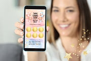 Twin Girls Digital Scratch Card, an Email Template by SunshineStudioBoutique (Thumbnail 7 of 8)