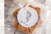 Unicorn Magical Watercolor Clipart, an Animal Illustration by BigCakeBee (Thumbnail 8 of 8)
