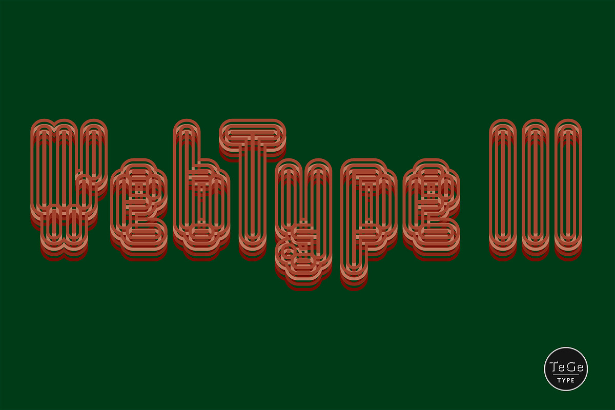 WebType, a Font by TeGeType foundry (Photo 4 of 5)