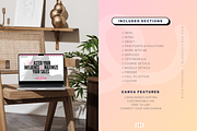 Bold Canva Coaching Website Template, a Landing Page Template by BLDGtheBoutique (Thumbnail 5 of 9)