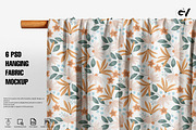 Hanging Fabric Mockup, a Household Mockup by GraphicVil (Thumbnail 1 of 9)