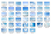 40 Vivid blue Sky Photo Overlays preview 3