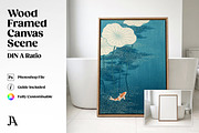 Framed Canvas Mockup Bundle PSD, a Household Mockup by Julian Adams (Thumbnail 4 of 35)