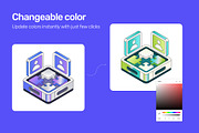 70 AI Isometric illustrations, a Technology Illustration by Vectors Market (Thumbnail 4 of 11)