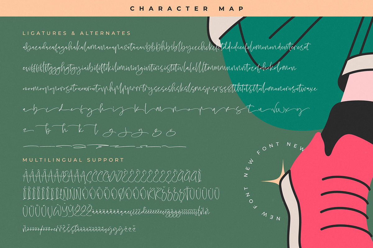 Melodies Sounds Modern Handwritten, a Script Font by stylishtype.co (Photo 19 of 20)