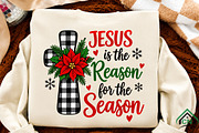 Jesus Is the Reason for the Season, a Seasonal Illustration by Craft Nest (Thumbnail 2 of 6)