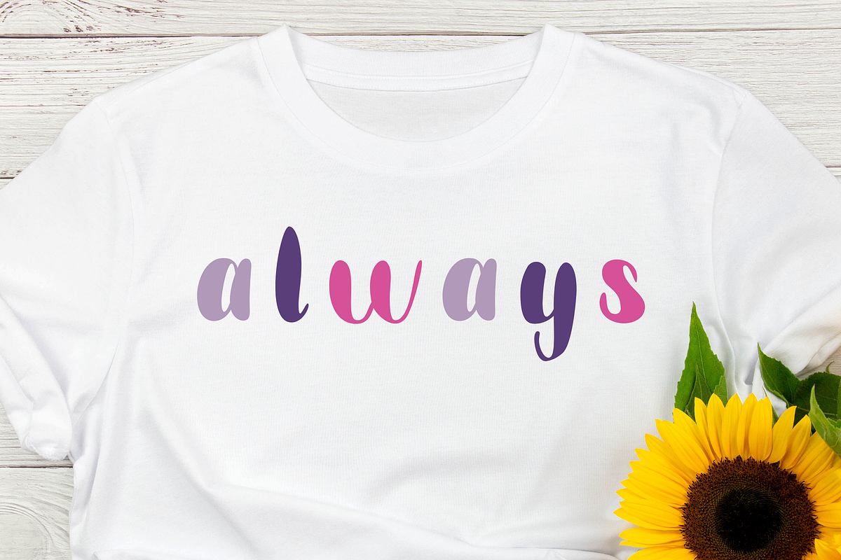 Truly Love Chunky Handwritten Font, a Sans Serif Font by Dancing with Ink (Photo 12 of 19)