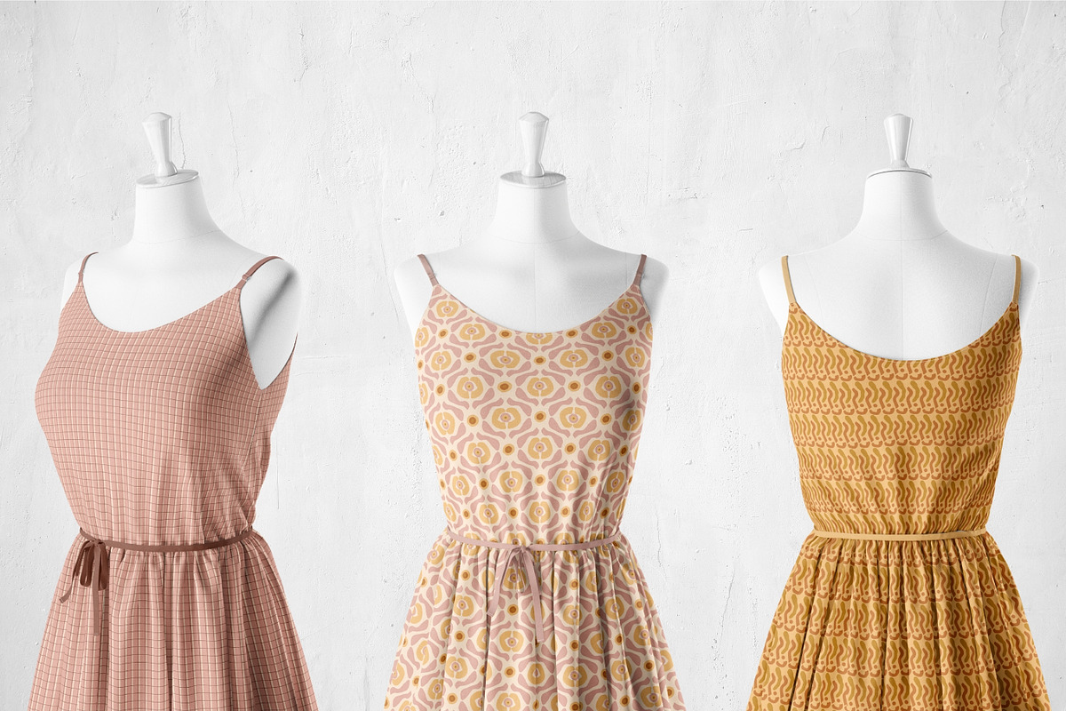 Earthy Boho Retro Pattern Collection, a Pattern Graphic by Enia Grace (Photo 5 of 11)